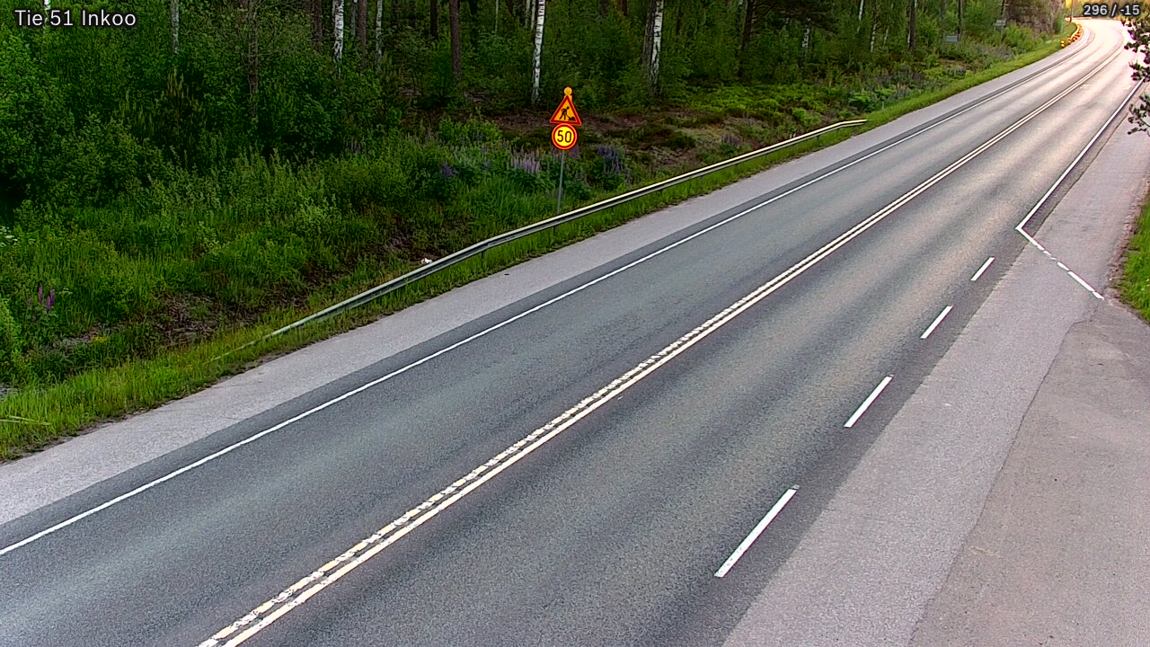 Weather Camera Image Road 51 Inkoo, Inkoo, Uusimaa