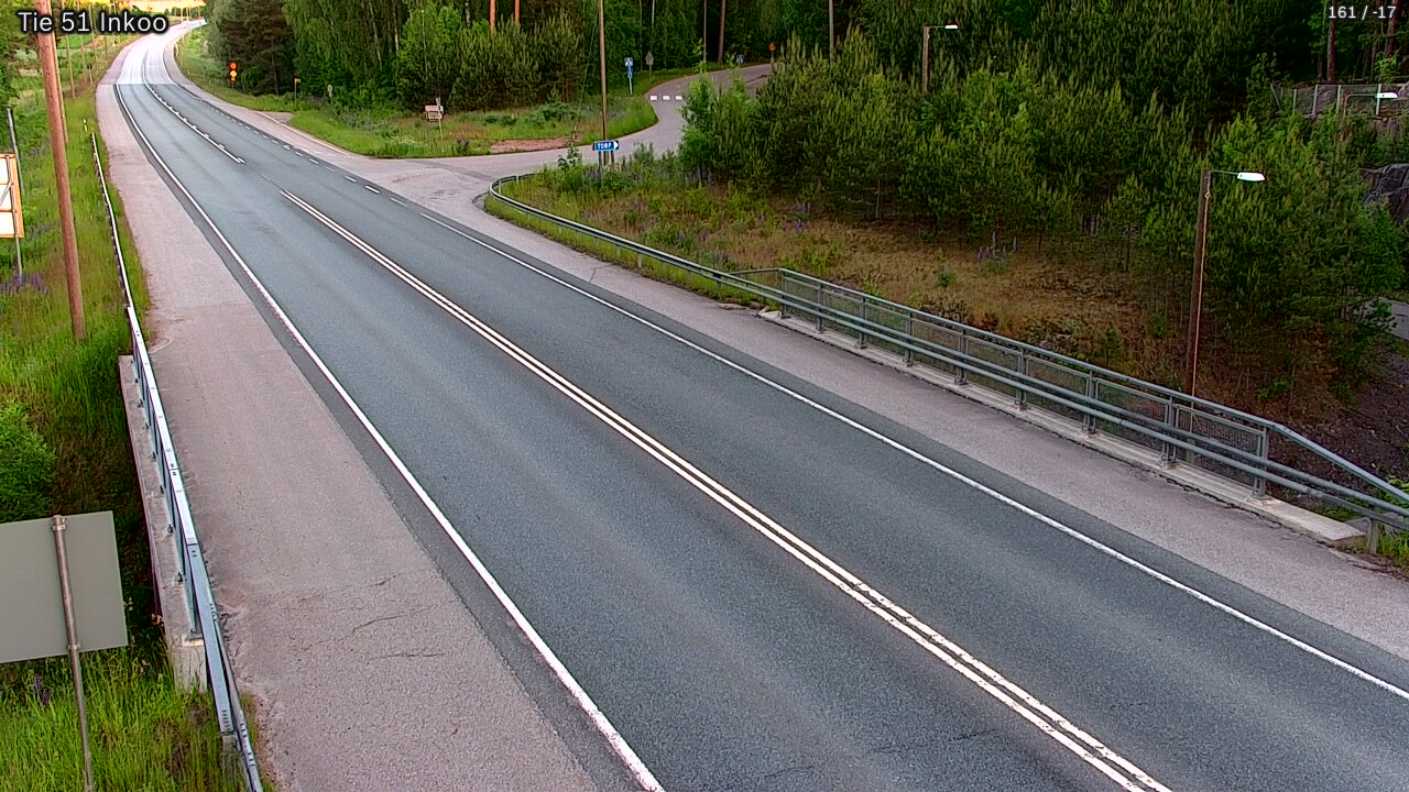 Weather Camera Image Road 51 Inkoo, Inkoo, Uusimaa