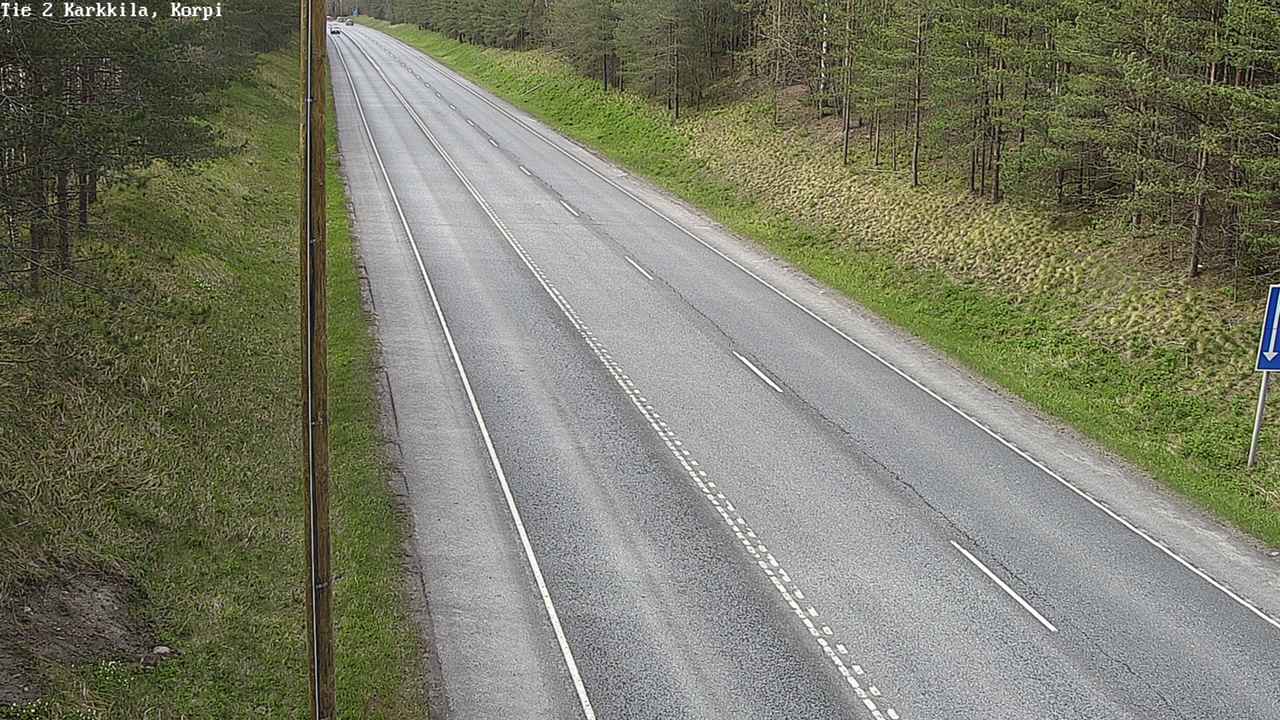 Weather Camera Image Väg 2 Högfors, Kappeli, Karkkila, Uusimaa