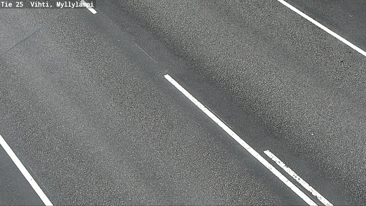 Weather Camera Image Väg 25 Lojo Myllylampi, Lohja, Uusimaa