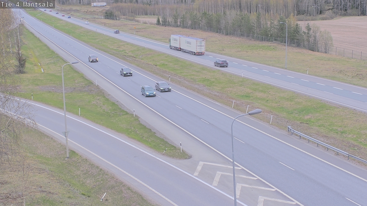 Weather Camera Image Väg 4 Mäntsälä, Mäntsälä, Uusimaa