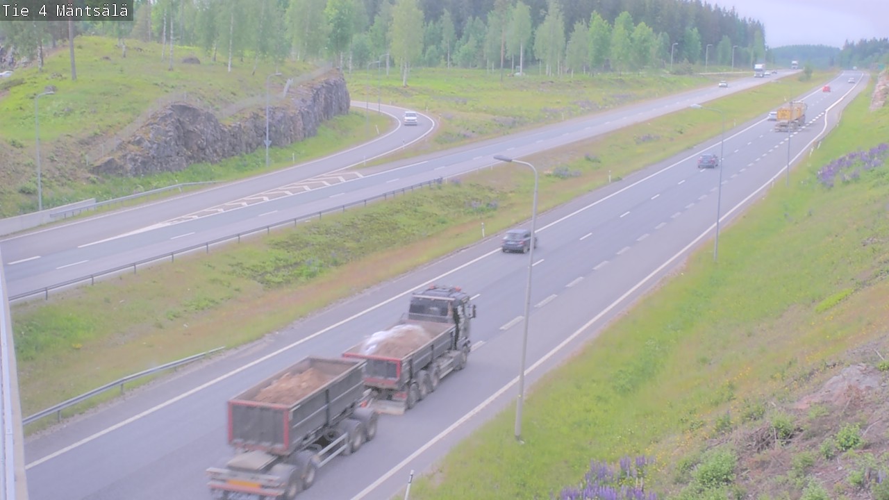 Weather Camera Image Väg 4 Mäntsälä, Mäntsälä, Uusimaa