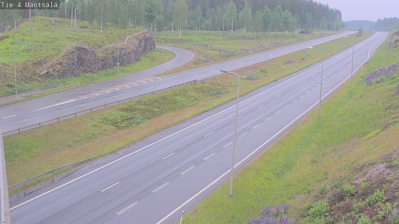 Weather Camera Image Väg 4 Mäntsälä, Mäntsälä, Uusimaa