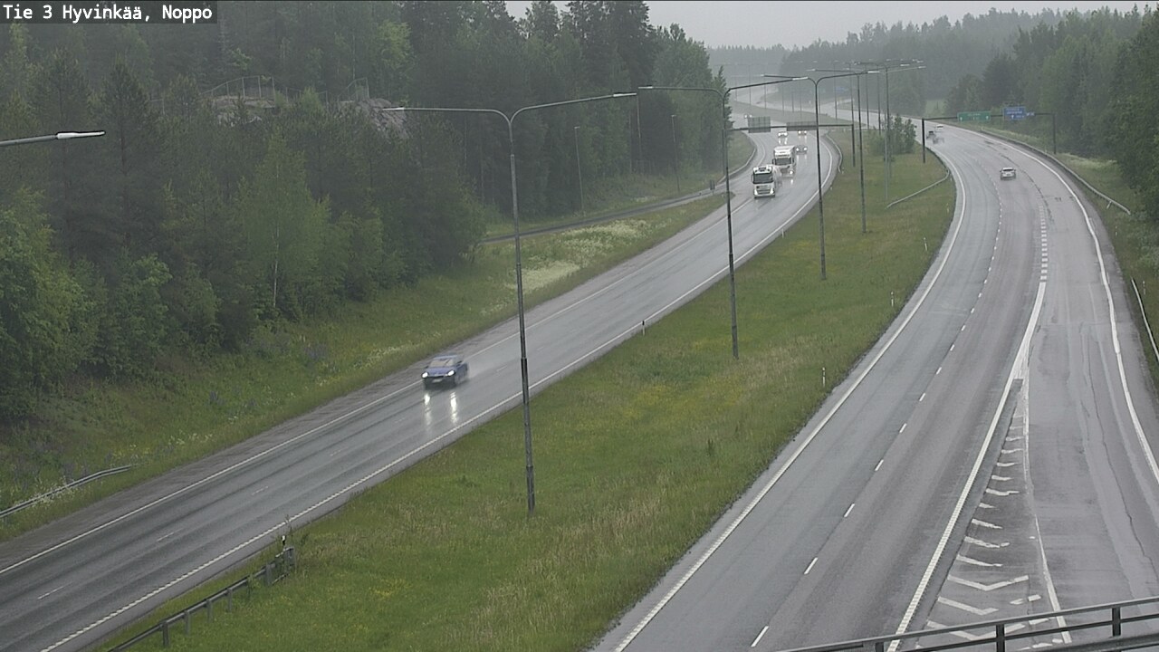 Weather Camera Image Road 3 Hyvinkää, Noppo, Hyvinkää, Uusimaa