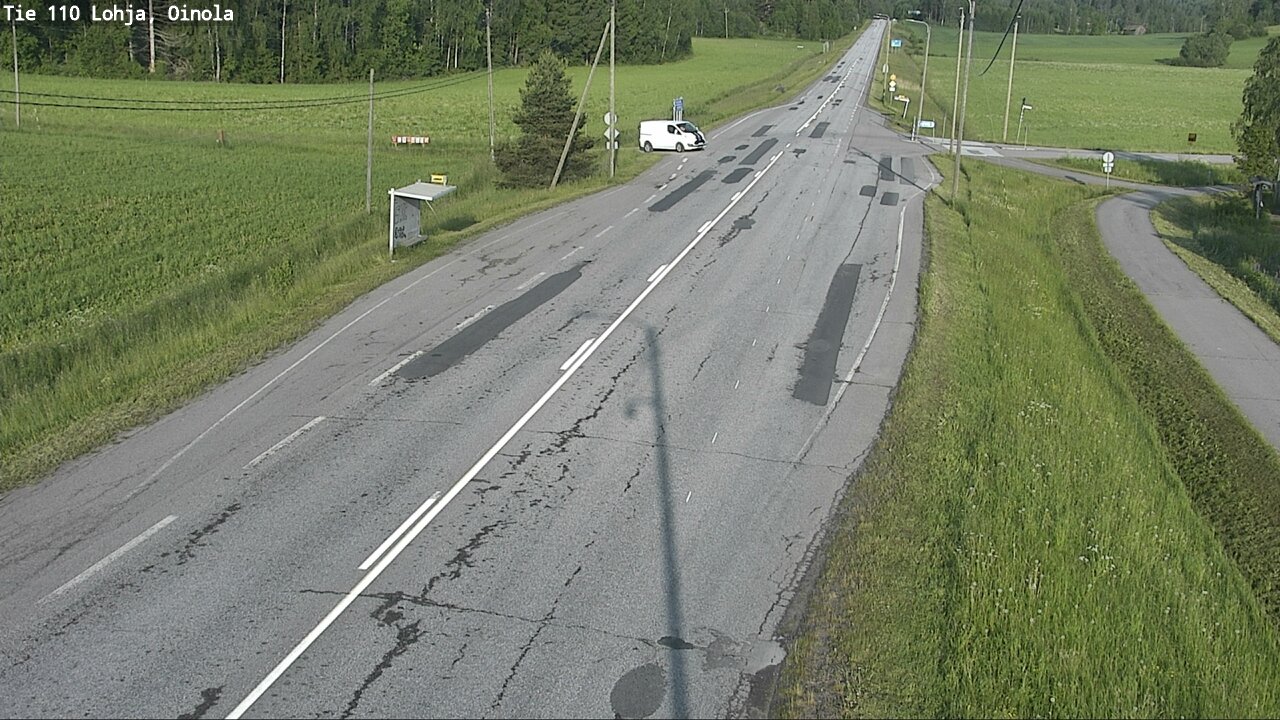 Weather Camera Image Road 110 Lohja, Oinola, Lohja, Uusimaa