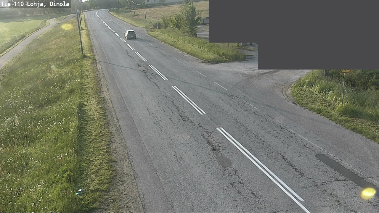 Weather Camera Image Road 110 Lohja, Oinola, Lohja, Uusimaa