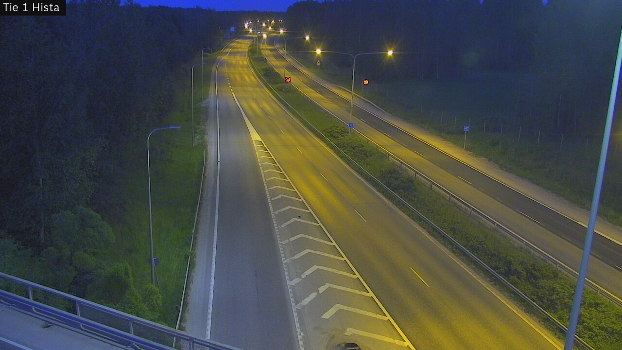 Weather Camera Image Väg 1 Esbo, Hista, Espoo, Uusimaa
