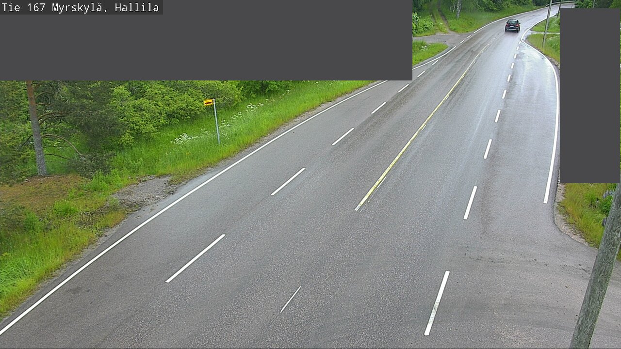 Weather Camera Image Road 167 Myrskylä, Hallila, Myrskylä, Uusimaa