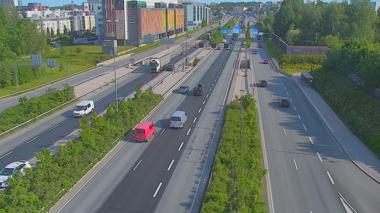 Weather Camera Image Road 101 Espoo Säterinsolmu, Espoo, Uusimaa