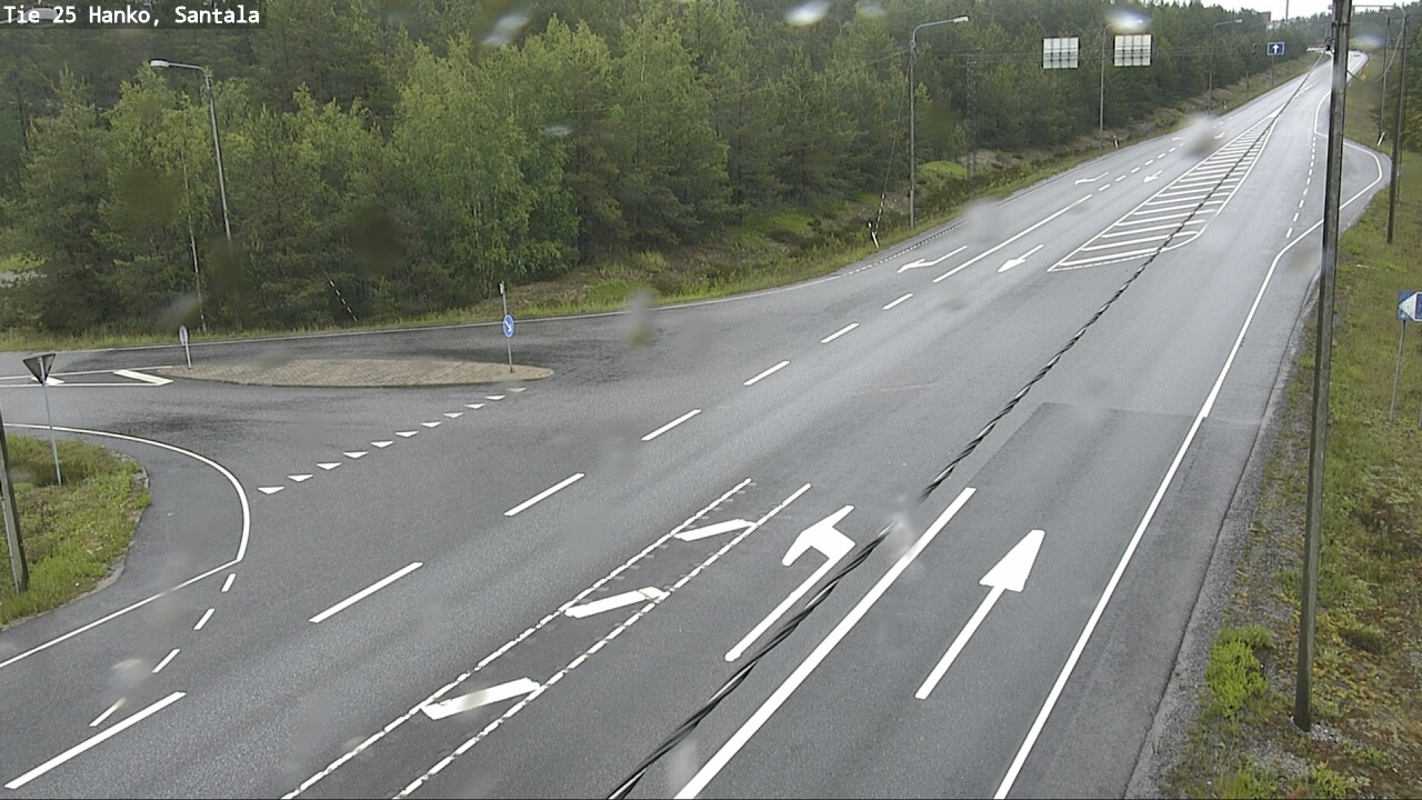 Weather Camera Image Väg 25 Hangö, Sandö, Hanko, Uusimaa