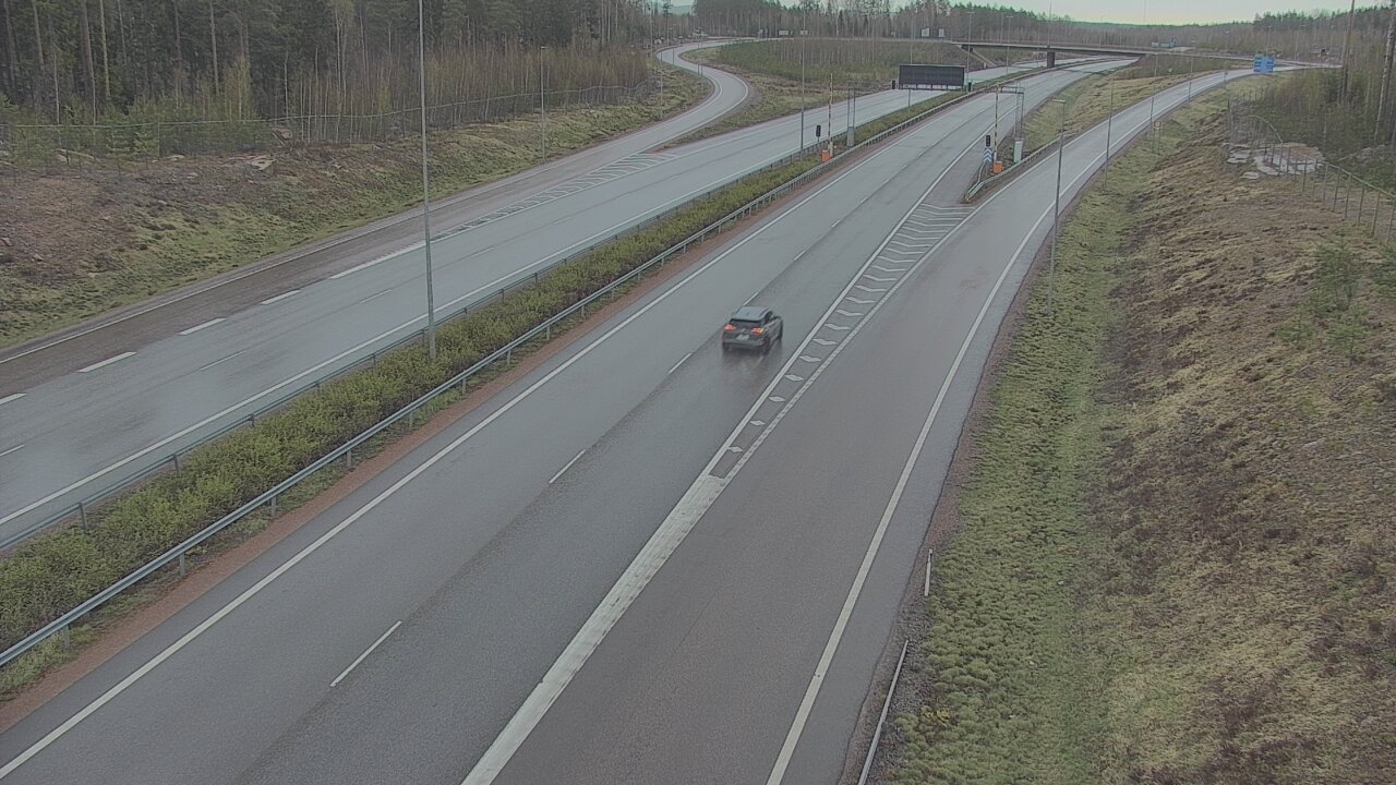 Weather Camera Image Road 7 Loviisa, Markkinamäki west, Loviisa, Uusimaa