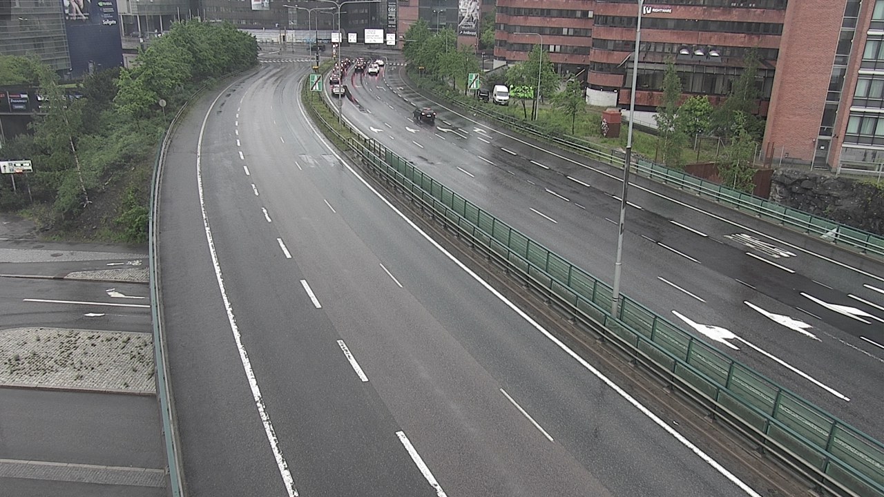 Weather Camera Image Road 51 Helsinki, Ruoholahti, Helsinki, Uusimaa