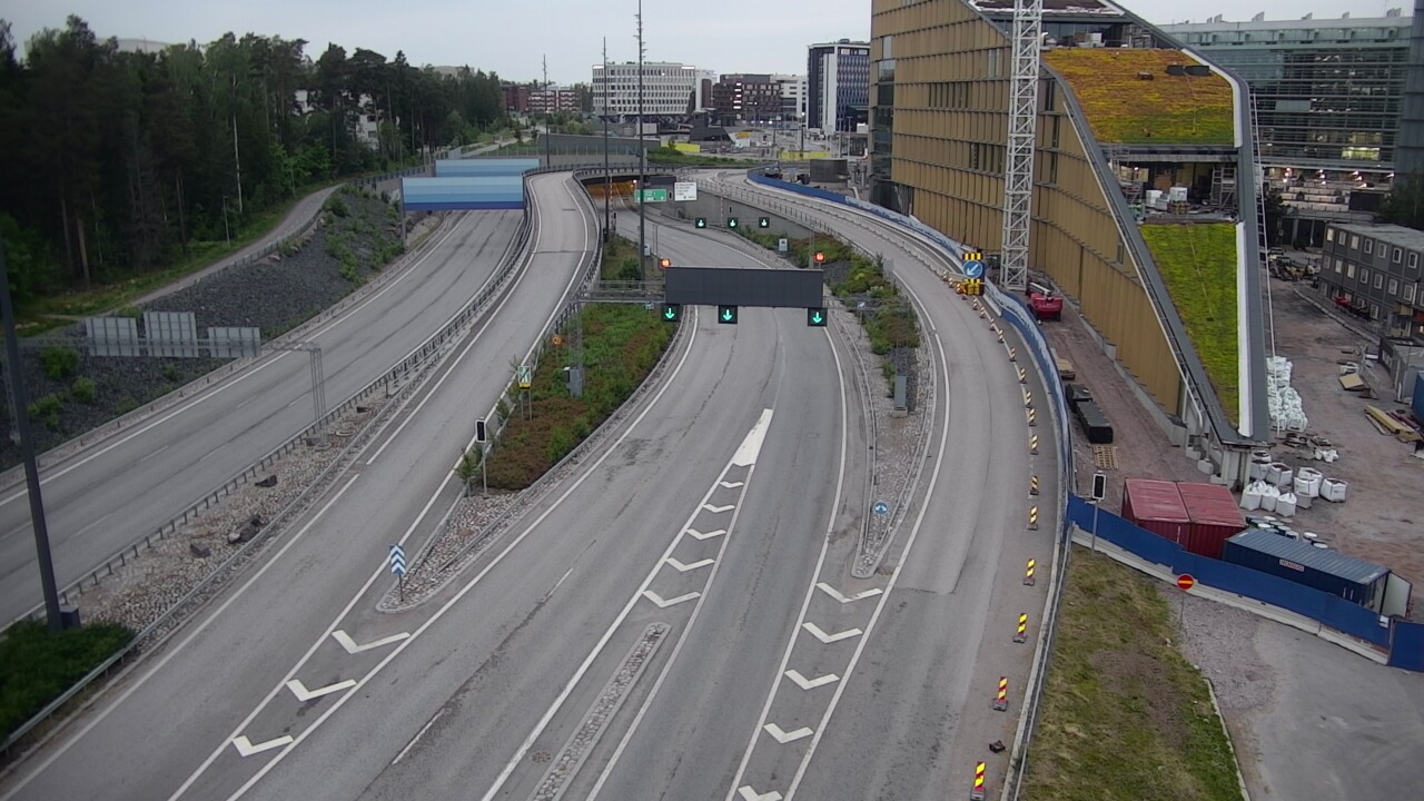 Weather Camera Image Väg 101 Esbo, Keilalahti, Espoo, Uusimaa