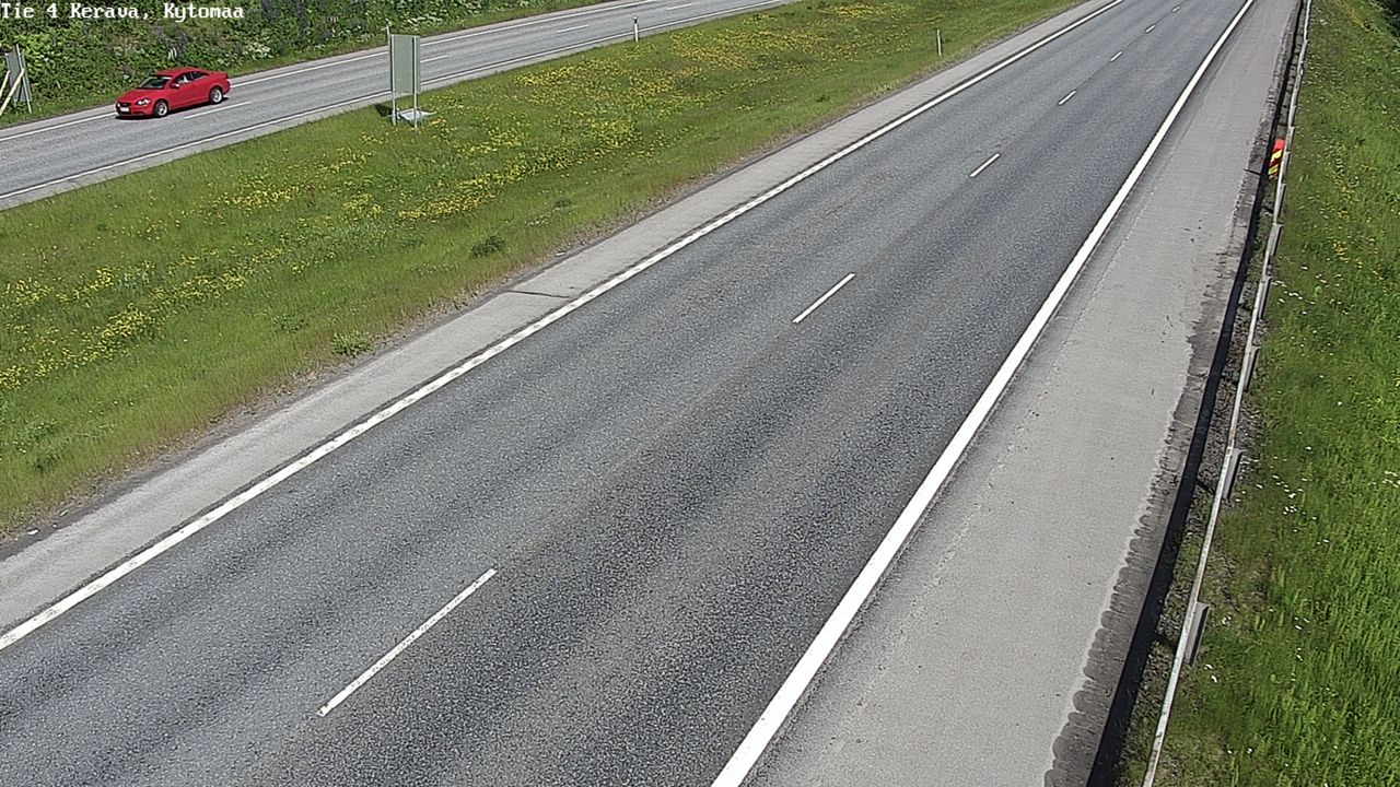 Weather Camera Image Road 4 Kerava, Kytömaa, Kerava, Uusimaa