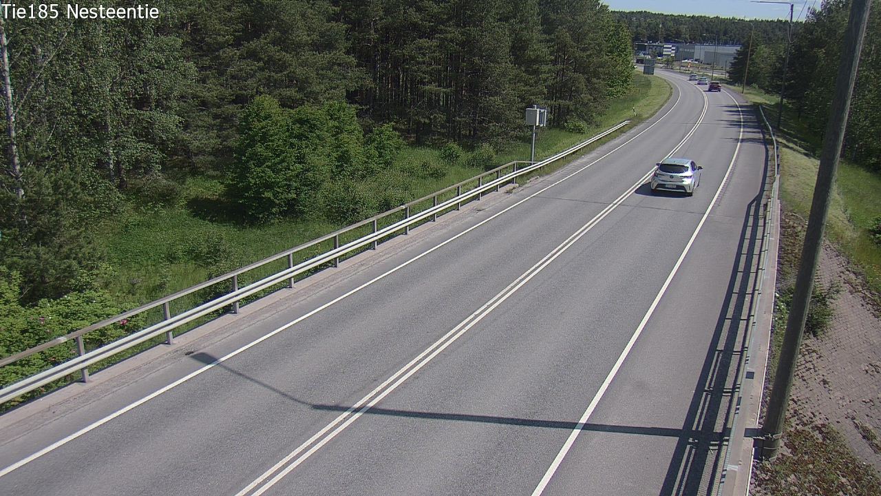 Weather Camera Image Road 185 Raisio, Nesteentie, Raisio, Varsinais-Suomi
