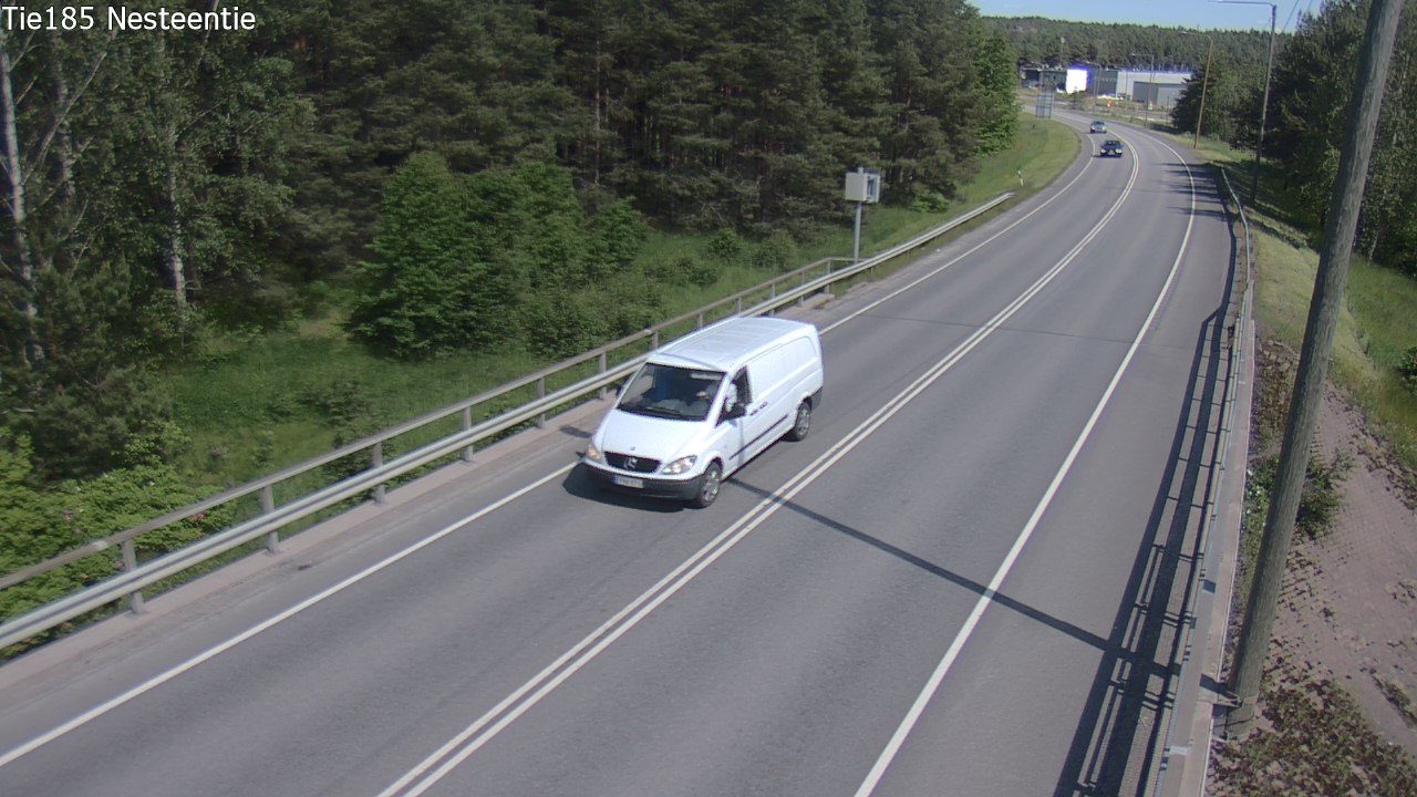 Weather Camera Image Väg 185 Raisio, Nesteentie, Raisio, Varsinais-Suomi