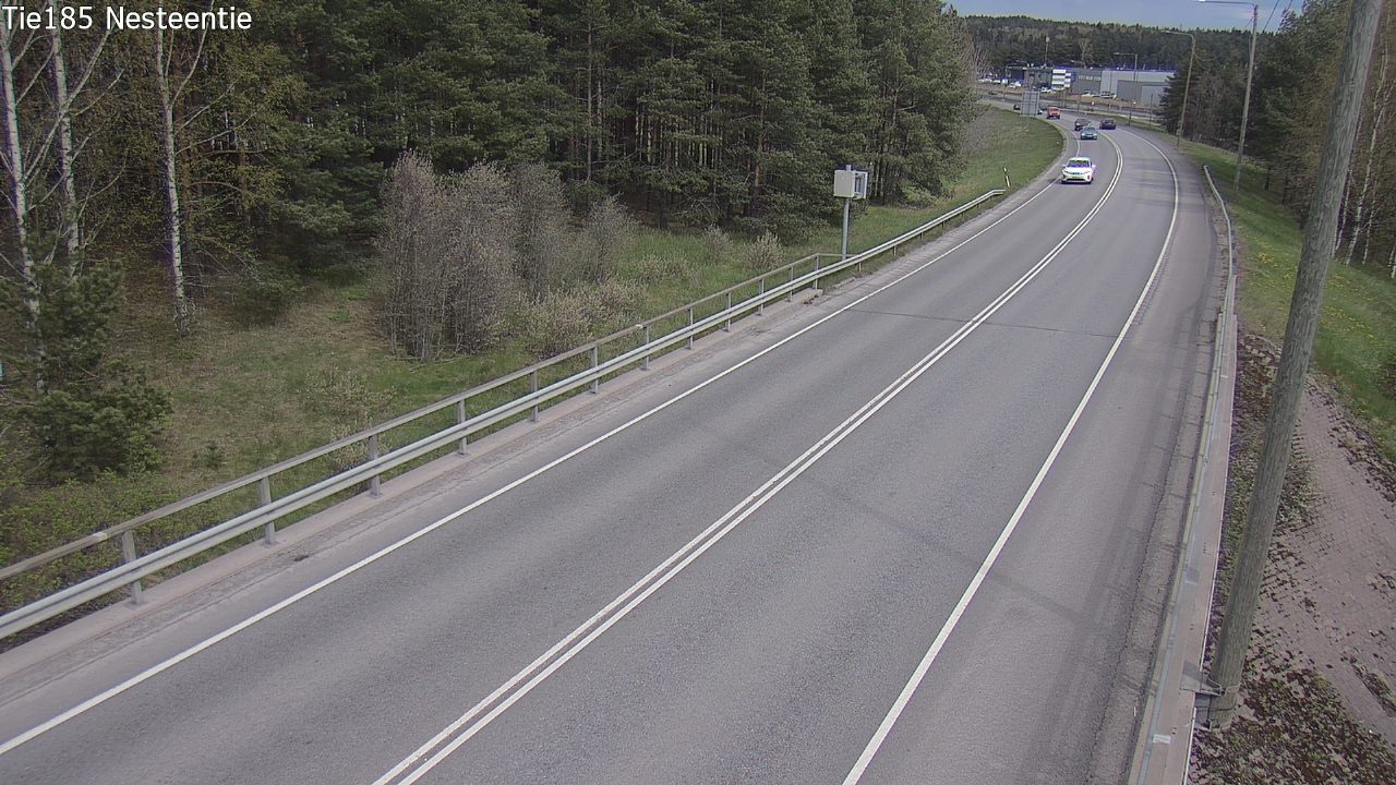 Weather Camera Image Väg 185 Raisio, Nesteentie, Raisio, Varsinais-Suomi