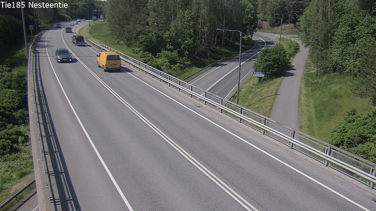 Weather Camera Image Road 185 Raisio, Nesteentie, Raisio, Varsinais-Suomi