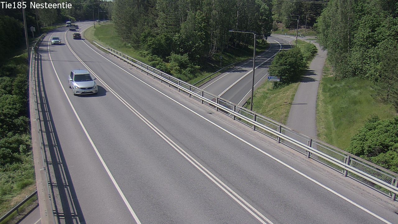 Weather Camera Image Väg 185 Raisio, Nesteentie, Raisio, Varsinais-Suomi