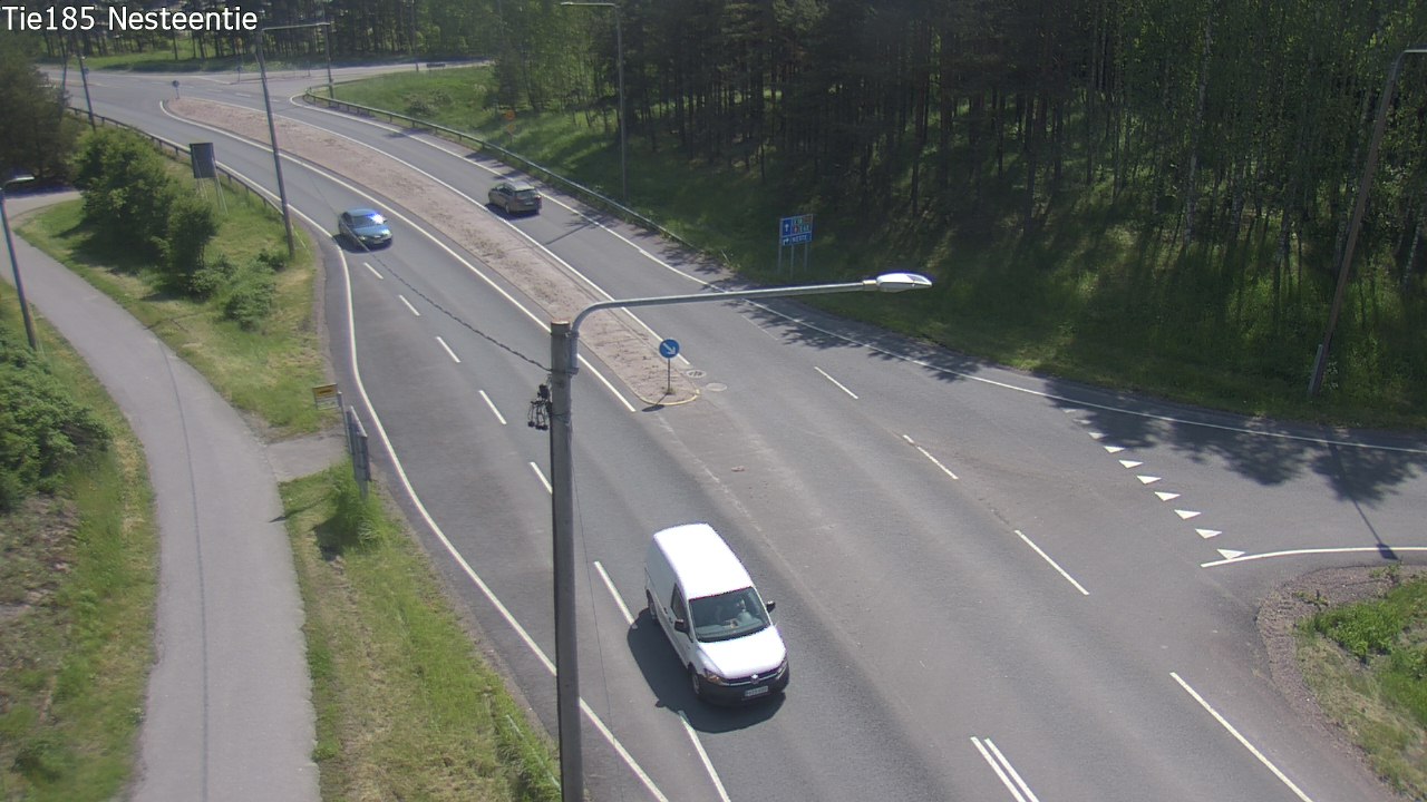 Weather Camera Image Road 185 Raisio, Nesteentie, Raisio, Varsinais-Suomi