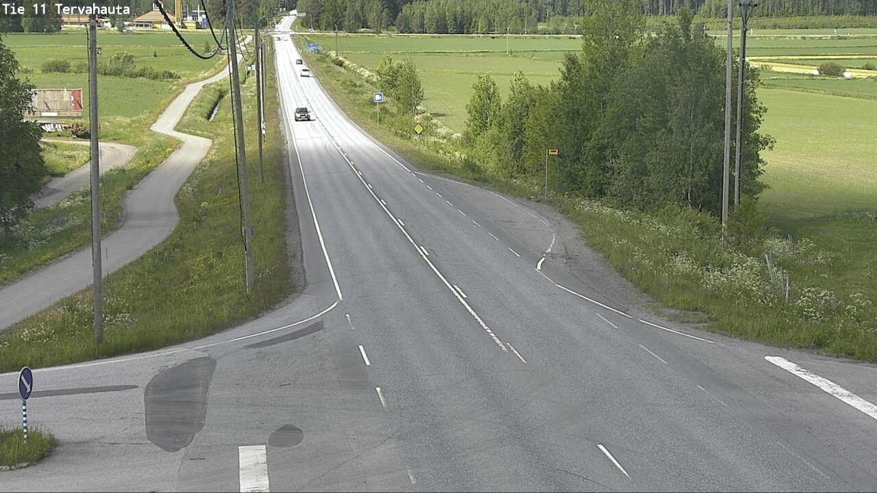 Weather Camera Image Road 11 Sastamala Tervahauta, Sastamala, Satakunta