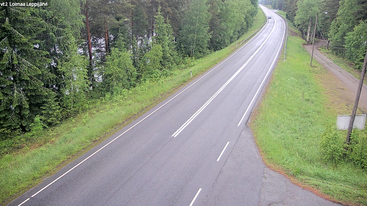 Weather Camera Image Road 2 Loimaa, Leppijärvi, Loimaa, Varsinais-Suomi