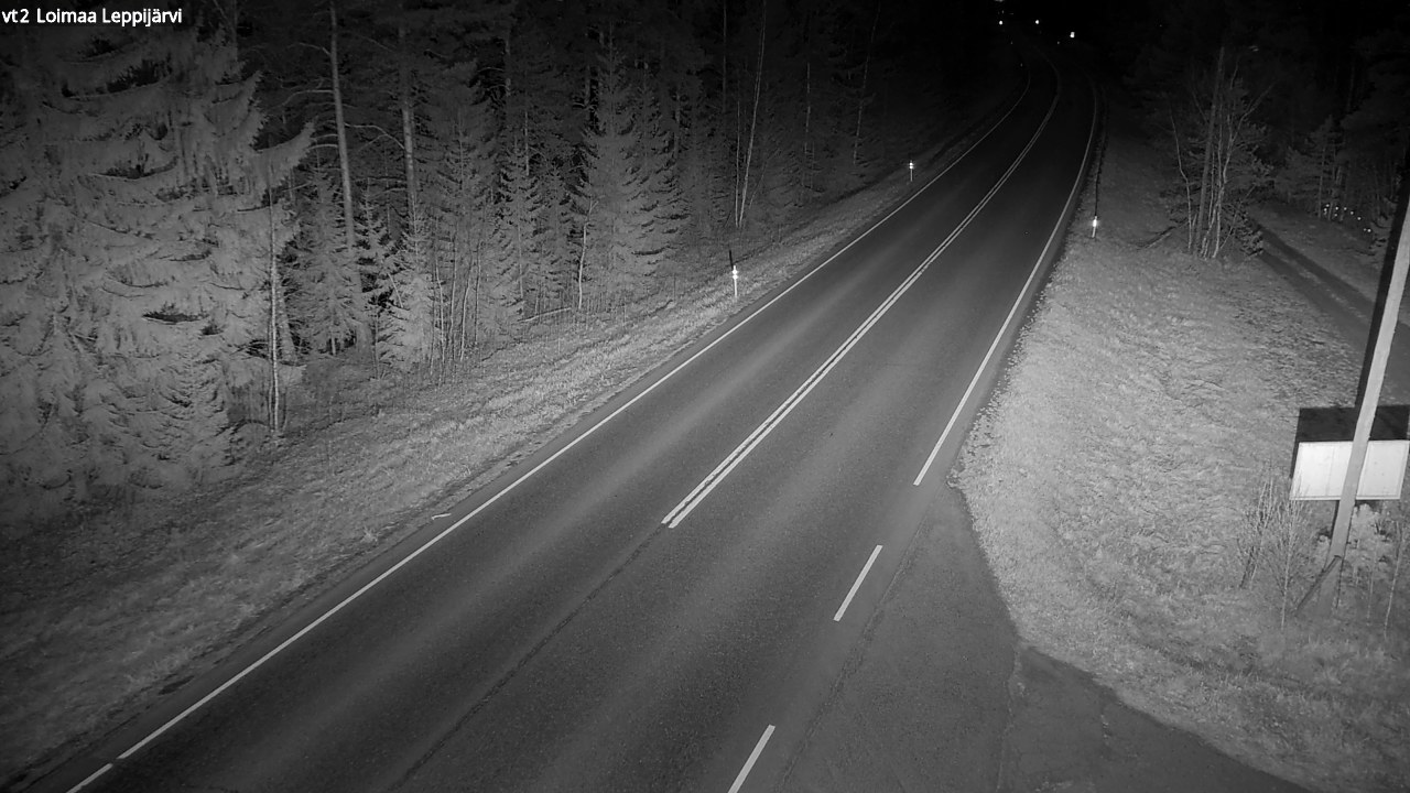 Weather Camera Image Road 2 Loimaa, Leppijärvi, Loimaa, Varsinais-Suomi