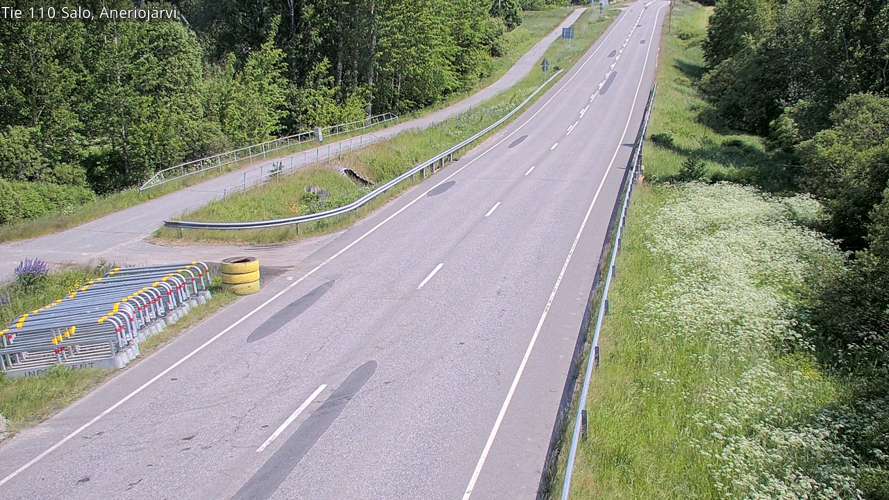 Weather Camera Image Road 110 Salo, Kitula, Salo, Varsinais-Suomi