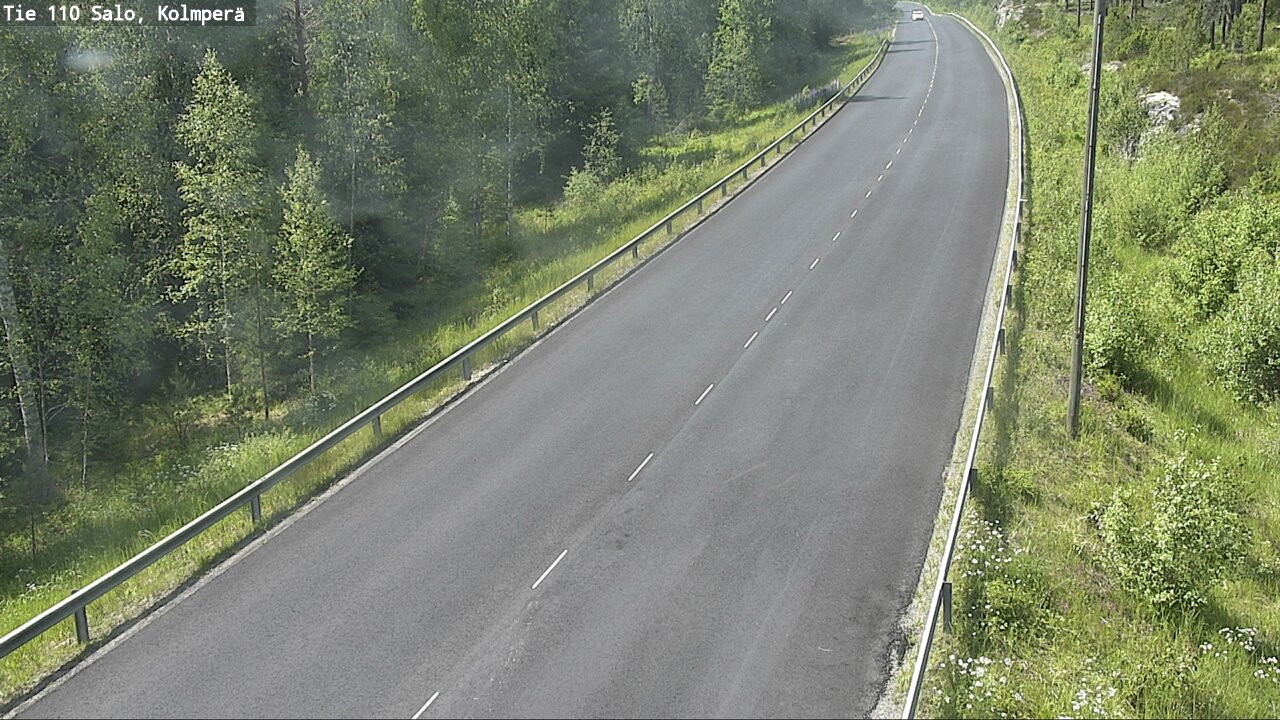 Weather Camera Image Road 110 Salo, Kolmperä, Salo, Varsinais-Suomi