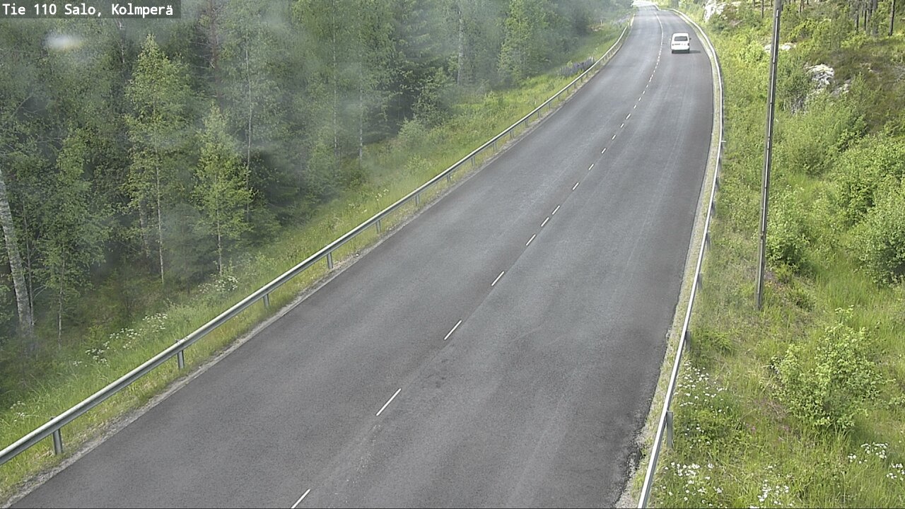 Weather Camera Image Väg 110 Salo, Kolmperä, Salo, Varsinais-Suomi