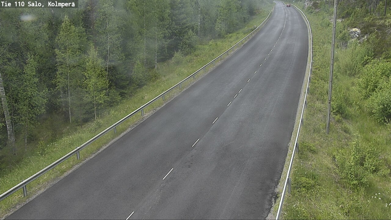Weather Camera Image Road 110 Salo, Kolmperä, Salo, Varsinais-Suomi
