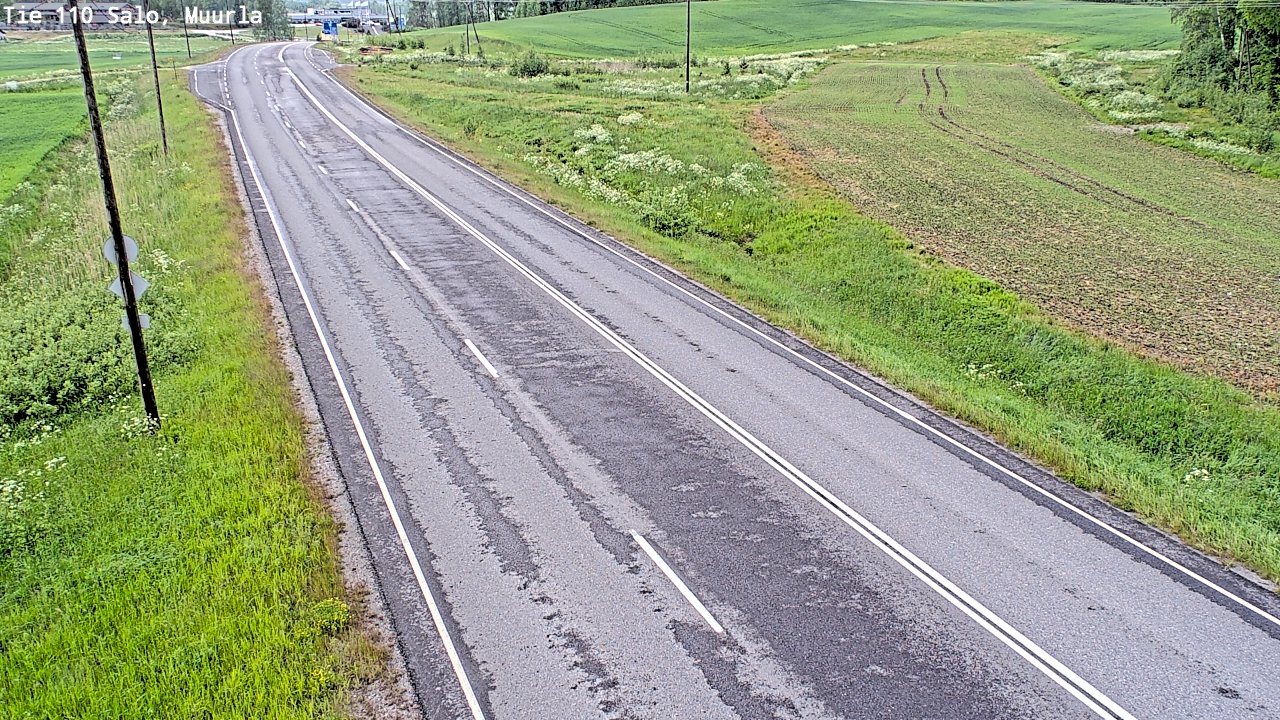 Weather Camera Image Road 110 Salo, Muurla, Salo, Varsinais-Suomi