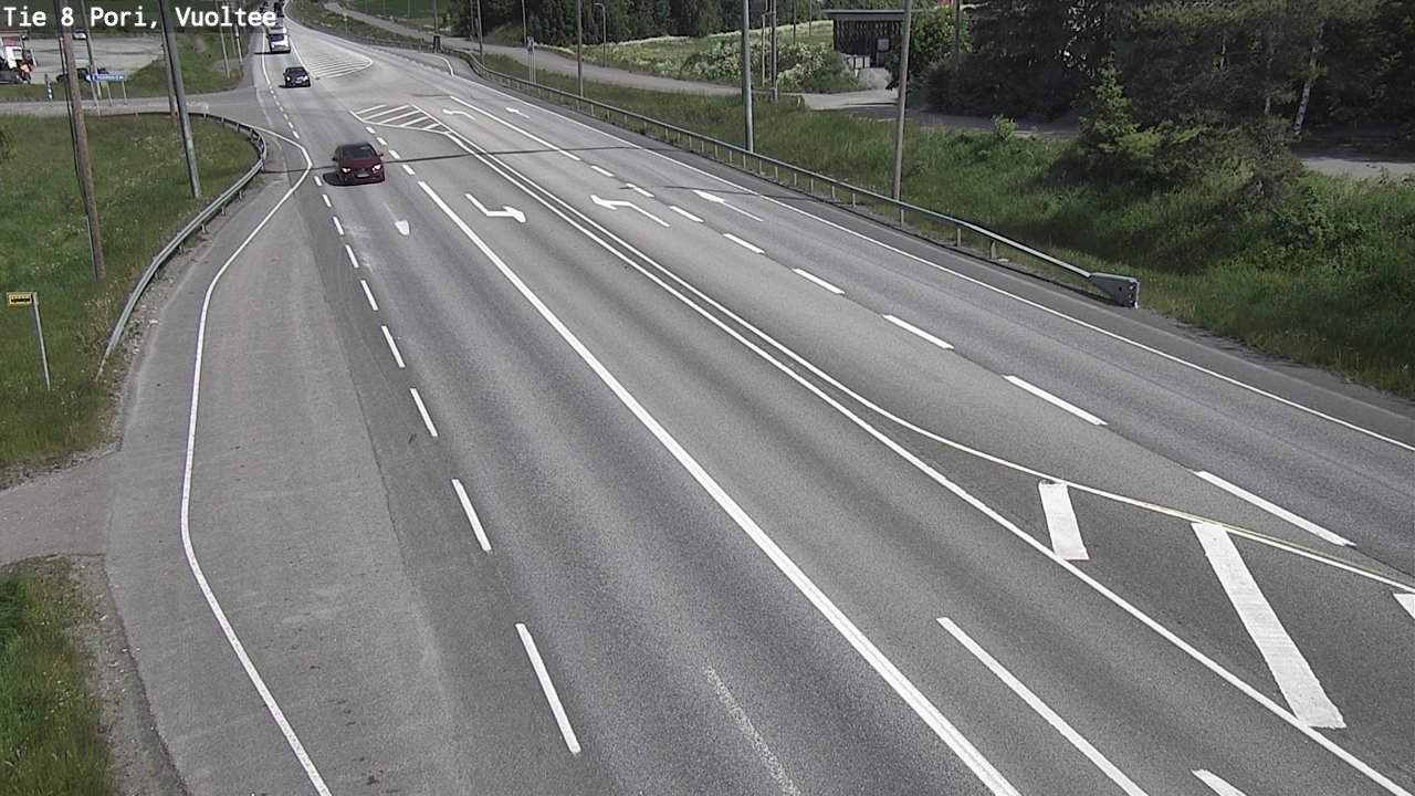 Weather Camera Image Road 8 Pori, Vuoltee, Pori, Satakunta