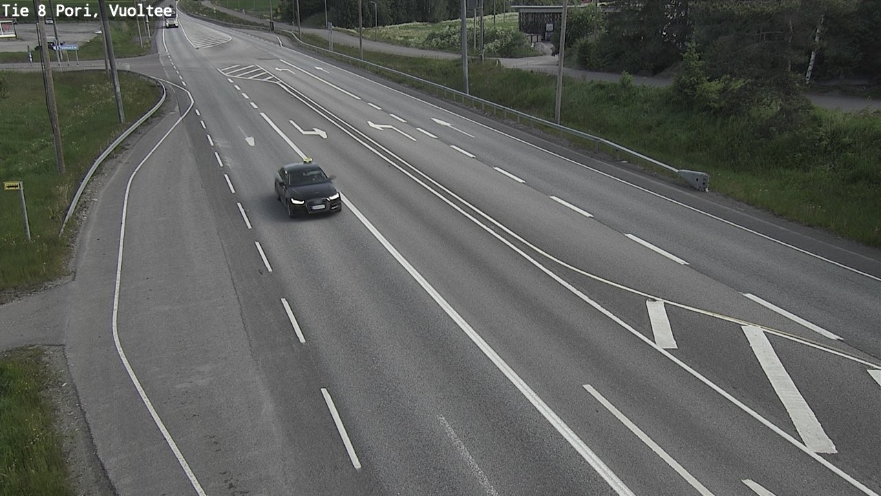 Weather Camera Image Road 8 Pori, Vuoltee, Pori, Satakunta
