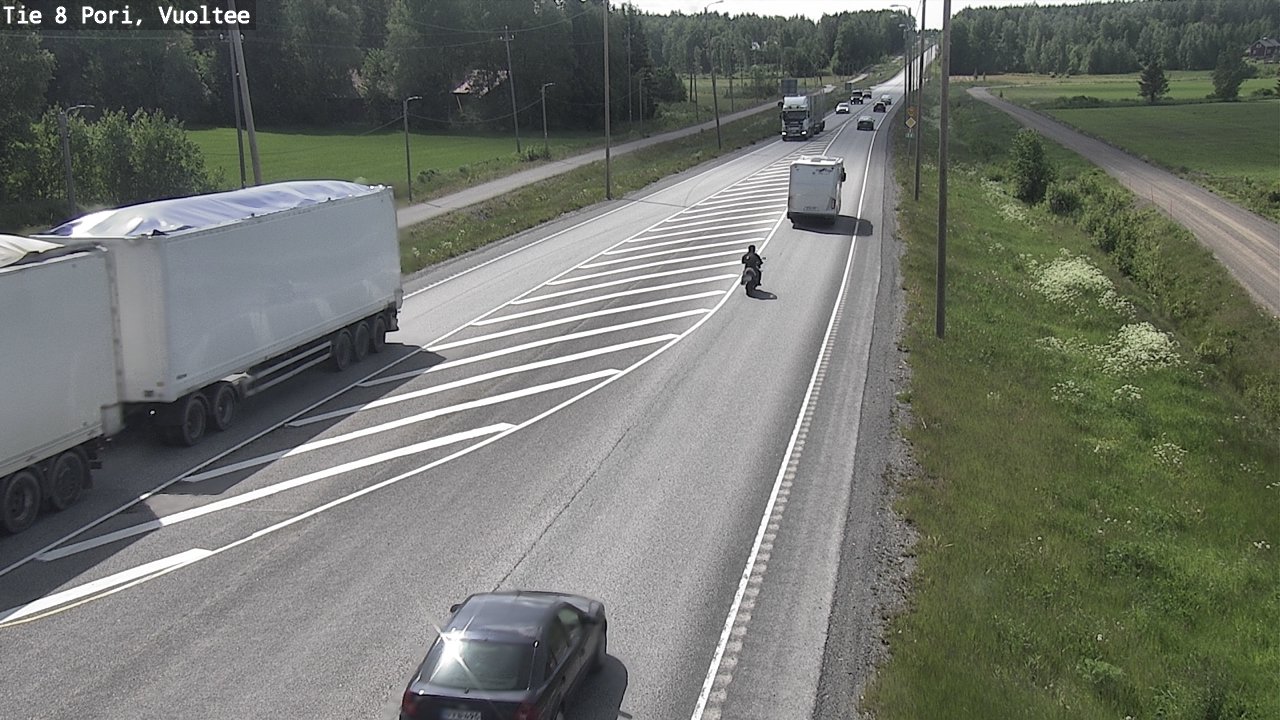 Weather Camera Image Road 8 Pori, Vuoltee, Pori, Satakunta