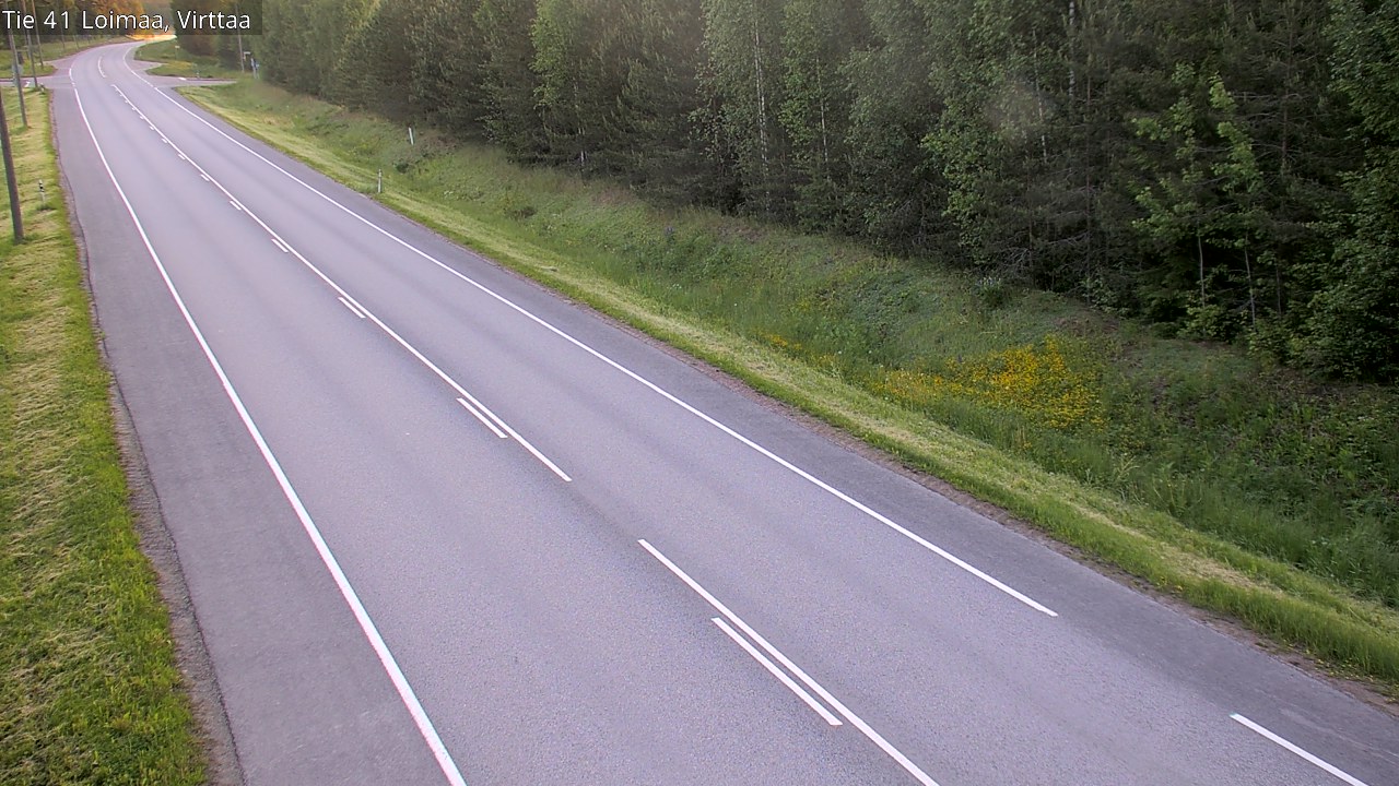Weather Camera Image Road 41 Virttaa, Loimaa, Varsinais-Suomi
