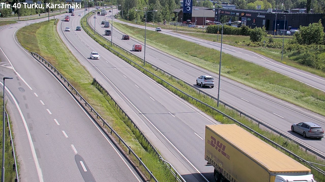 Weather Camera Image Road 40 Turku, Kärsämäki, Turku, Varsinais-Suomi