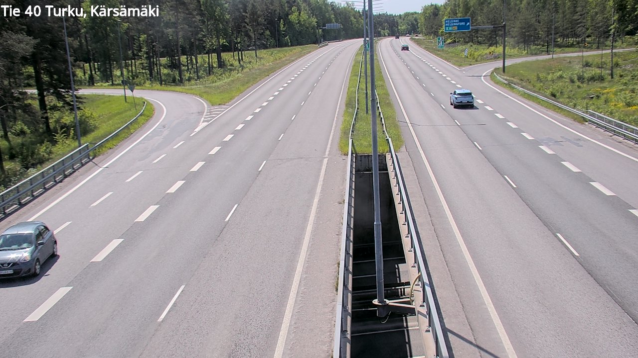 Weather Camera Image Road 40 Turku, Kärsämäki, Turku, Varsinais-Suomi