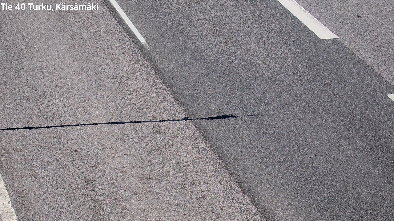 Weather Camera Image Väg 40 Åbo, Kärsämäki, Turku, Varsinais-Suomi