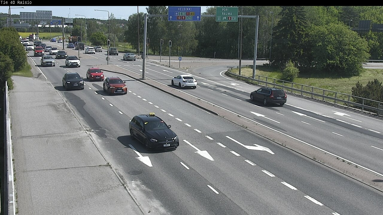 Weather Camera Image Väg 40 Reso, Raisio, Varsinais-Suomi