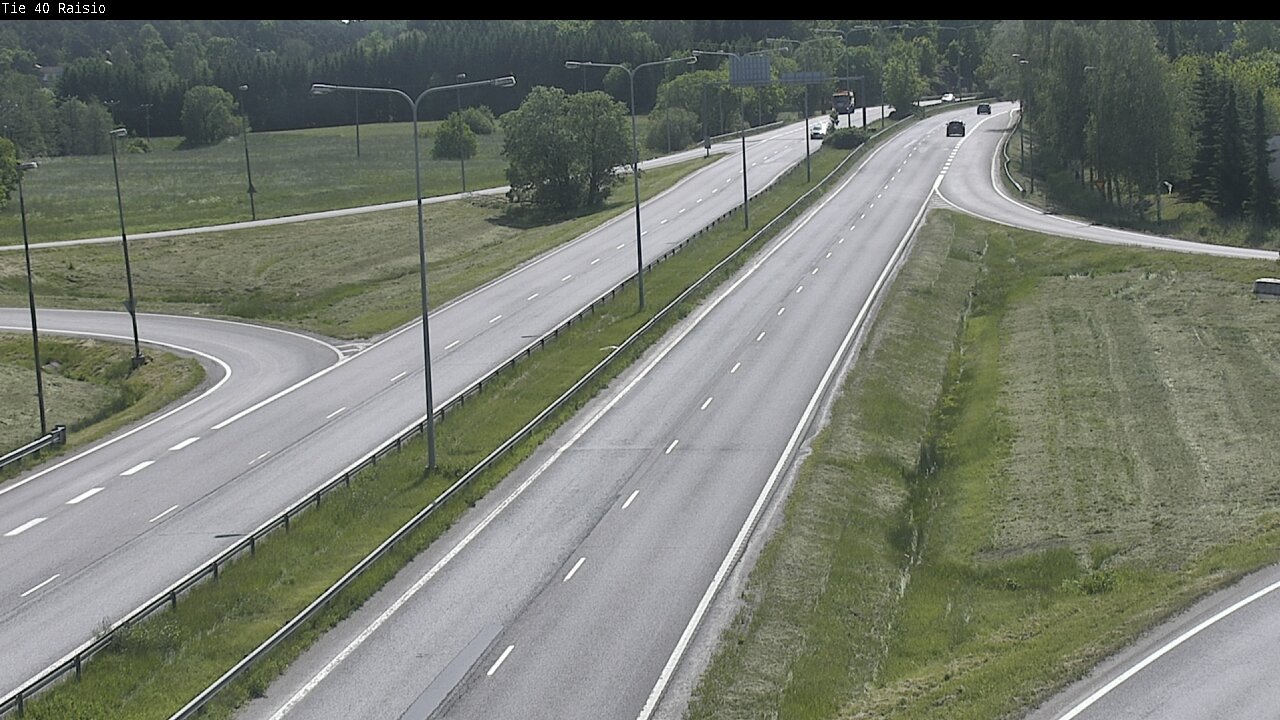 Weather Camera Image Road 40 Raisio, Raisio, Varsinais-Suomi