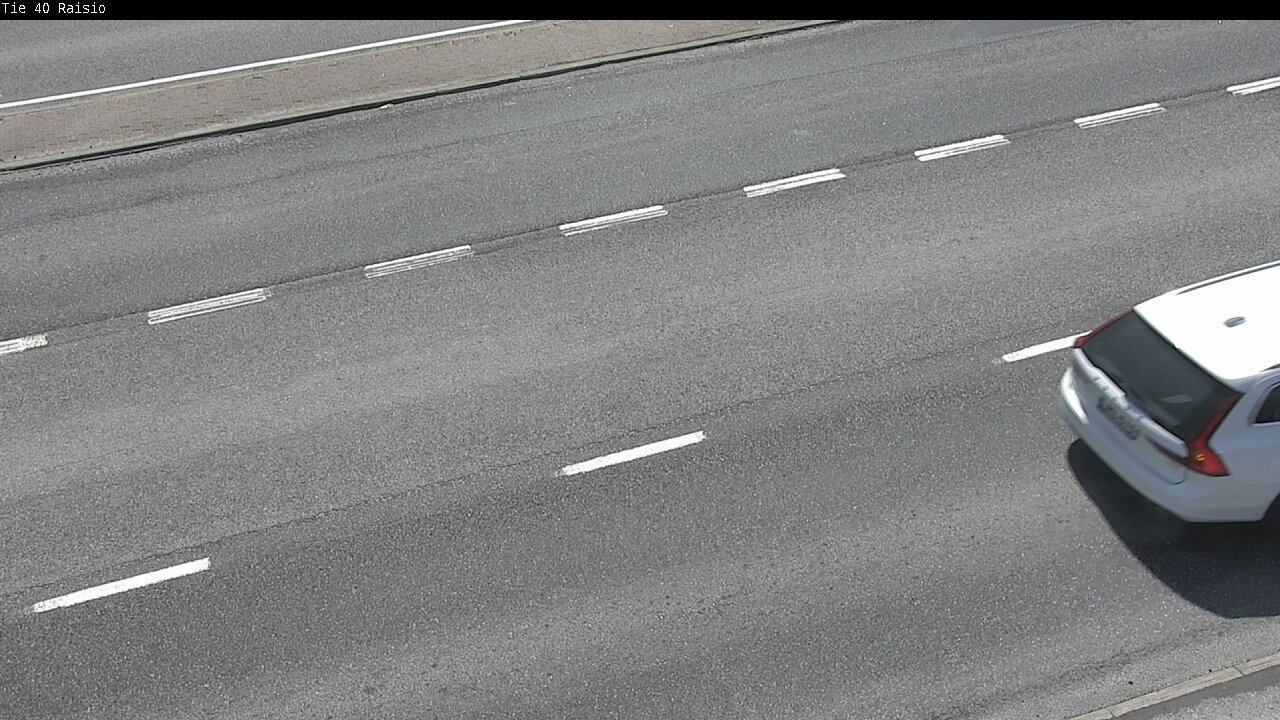 Weather Camera Image Väg 40 Reso, Raisio, Varsinais-Suomi