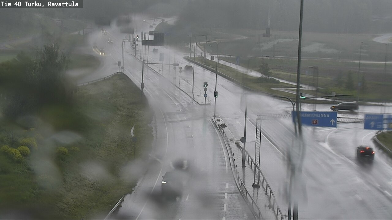 Weather Camera Image Väg 40 S:t Karins, Ravattula, Kaarina, Varsinais-Suomi