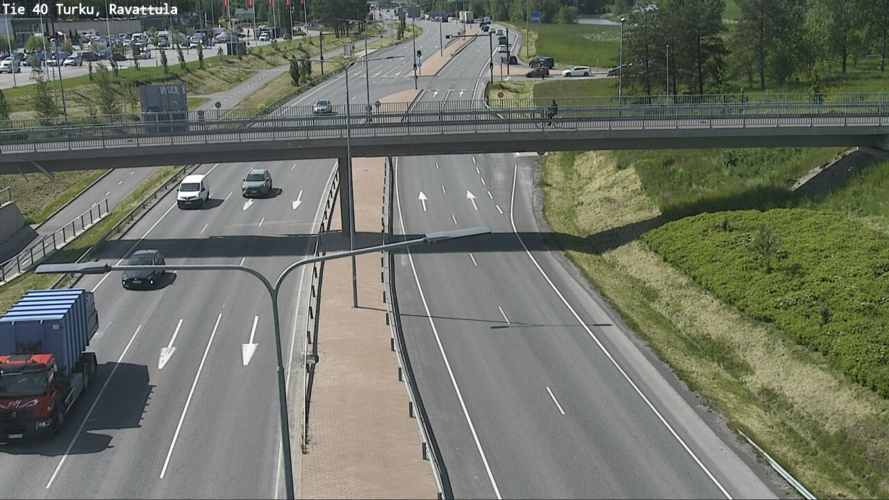 Weather Camera Image Väg 40 S:t Karins, Ravattula, Kaarina, Varsinais-Suomi