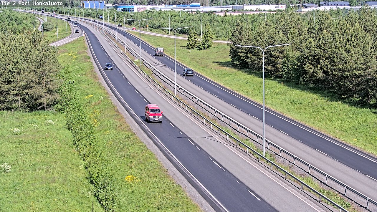 Weather Camera Image Road 2 Pori, Honkaluoto, Pori, Satakunta