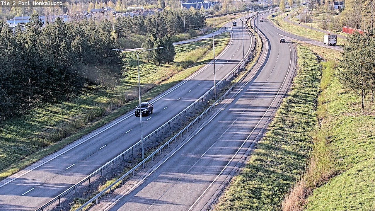 Kelikamerat Kuva Tie 2 Pori, Honkaluoto, Pori, Satakunta