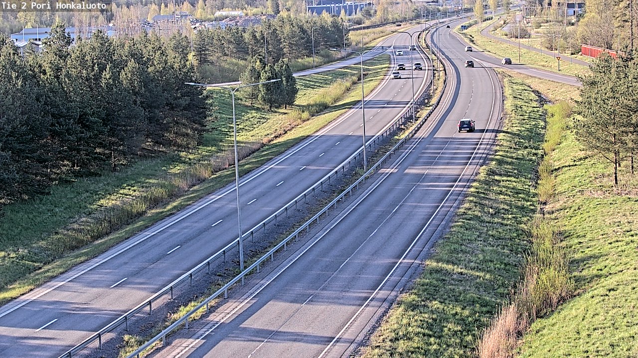 Kelikamerat Kuva Tie 2 Pori, Honkaluoto, Pori, Satakunta