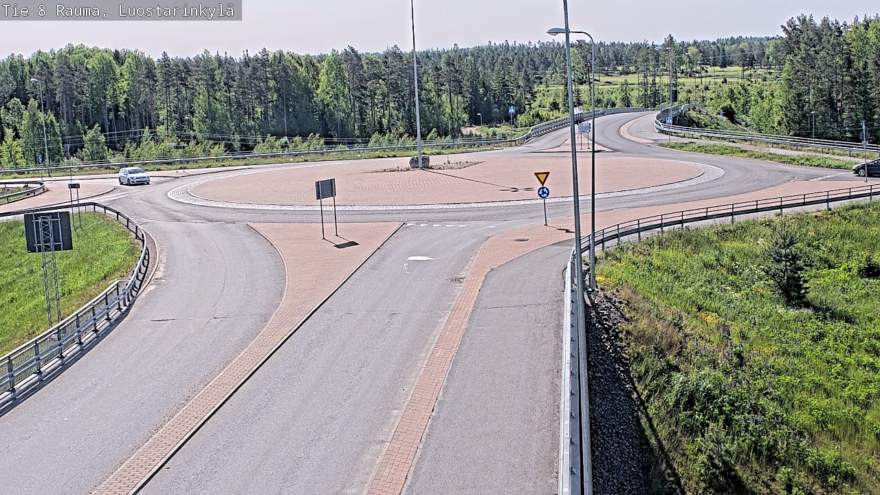 Weather Camera Image Road 8 Rauma, Luostarinkylä, Rauma, Satakunta