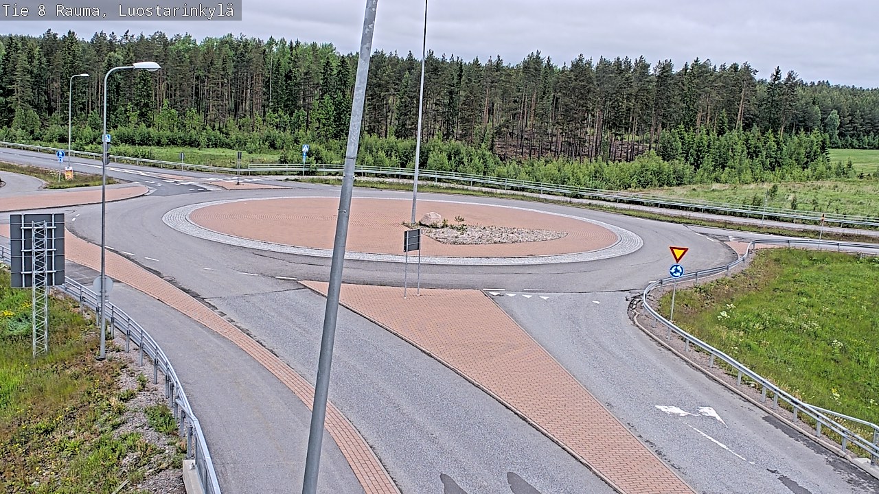 Kelikamerat Kuva Tie 8 Rauma, Luostarinkylä, Rauma, Satakunta
