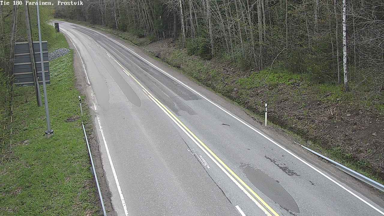 Weather Camera Image Väg 180 Prostvik, Parainen, Varsinais-Suomi